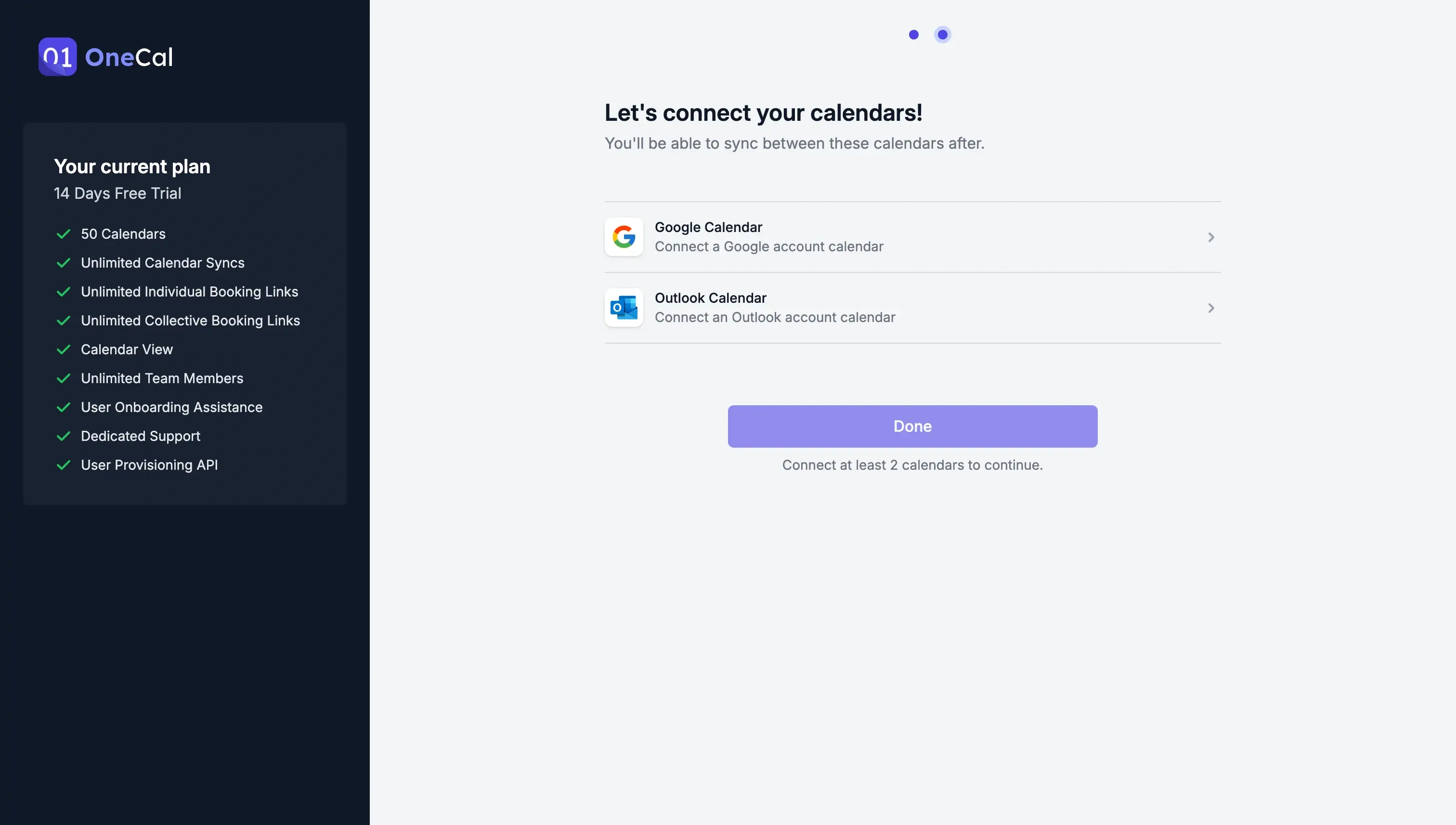 OneCal - Connect Outlook and Google Calendars