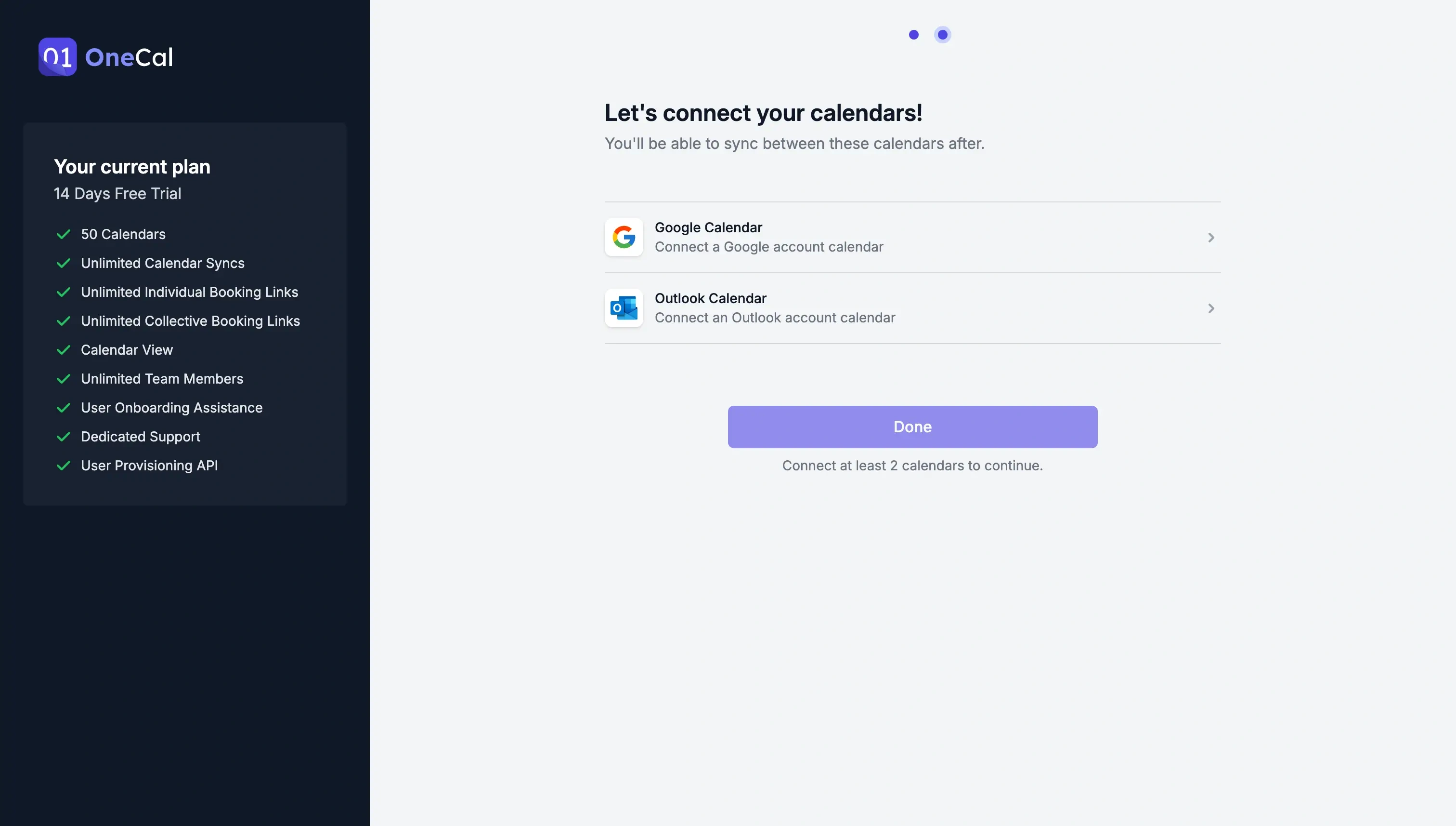 OneCal - Connect Calendars