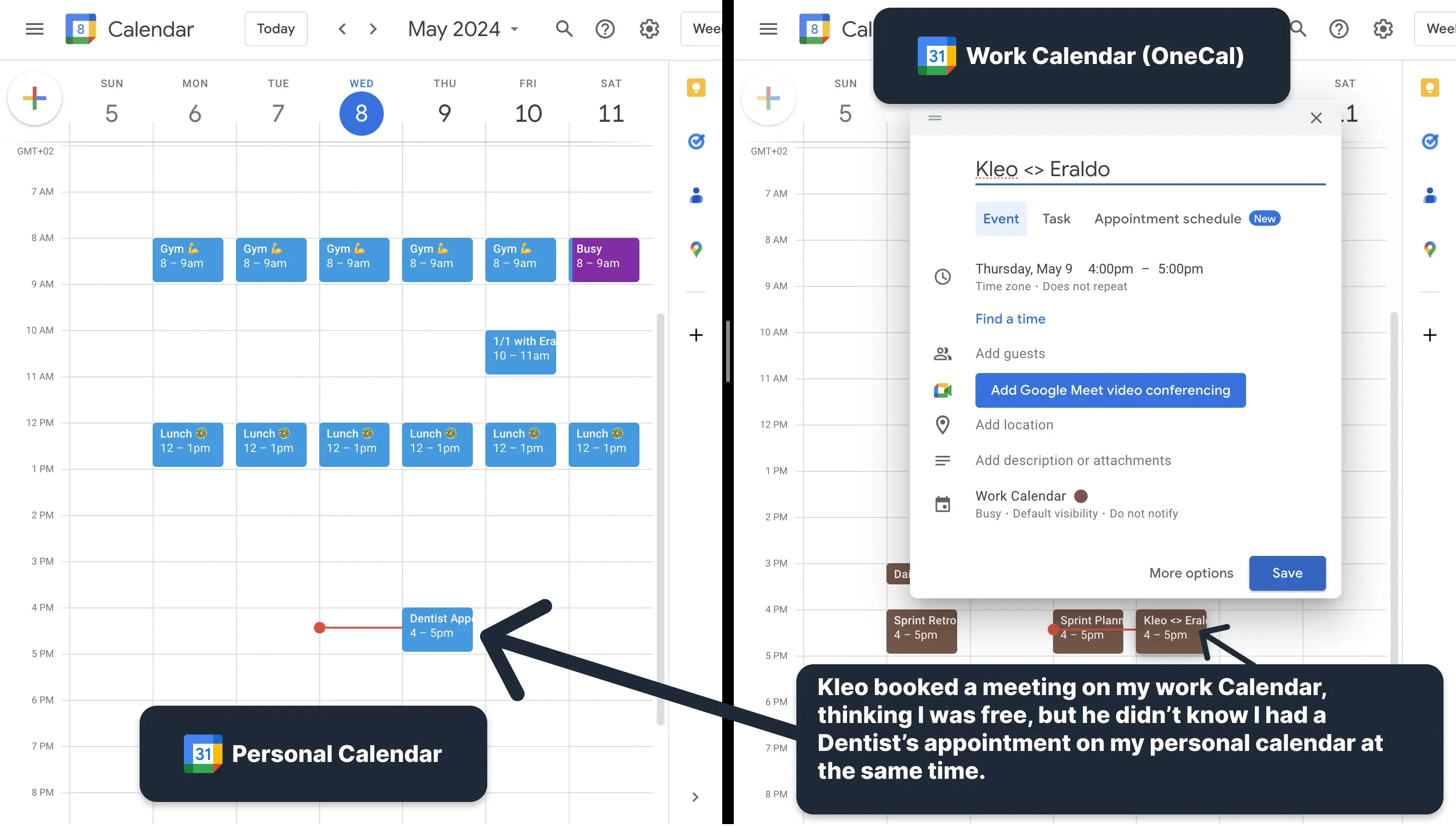 Guide to integrating Google calendars: 2024.