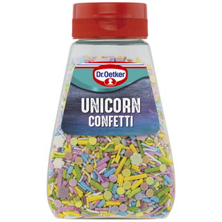 Picture - Dr. Oetker Unicorn Confetti Sprinkles To decorate the base