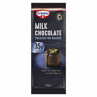 Picture - Dr. Oetker 35% Milk Chocolate melted