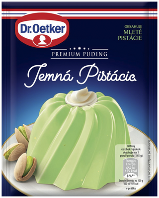 Picture - Premium puding Jemná Pistácia Dr. Oetker