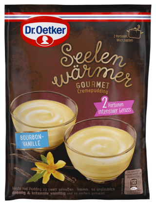 Picture - Dr. Oetker Seelenwärmer Gourmet-Cremepudding Bourbon-Vanille