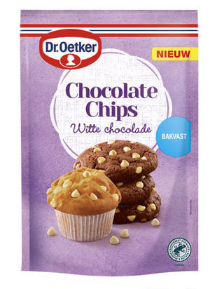 Picture - Dr. Oetker Chocolate Chips Wit