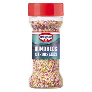 Picture - Dr. Oetker Hundreds and Thousands (Also add some additional decoration/sprinkles of your choice)