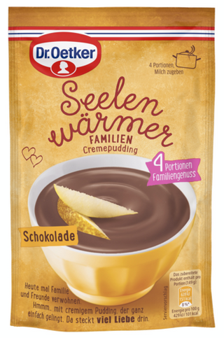 Picture - Dr. Oetker Seelenwärmer Familien-Cremepudding Schokolade