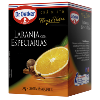 Picture - Chá Flores & Frutas Laranja com Especiarias Dr. Oetker