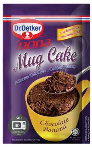 Picture - Dr. Oetker Nona Mug Cake Chocolate Banana
