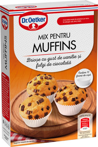 Picture - Mix Muffins vanilie Dr. Oetker