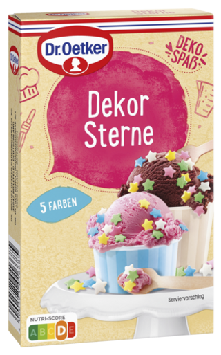 Picture - Dr. Oetker Zucker Dekor Sterne