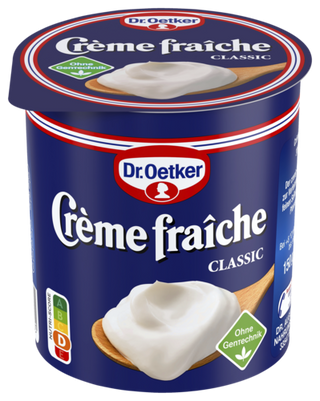 Picture - Dr. Oetker Crème fraîche Classic (etwa 25 g)