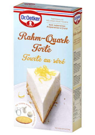Picture - Dr. Oetker Tortenhilfe Rahm-Quark-Torte