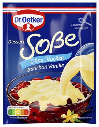 Picture - Dr. Oetker Dessert-Soße Bourbon-Vanille ohne Kochen