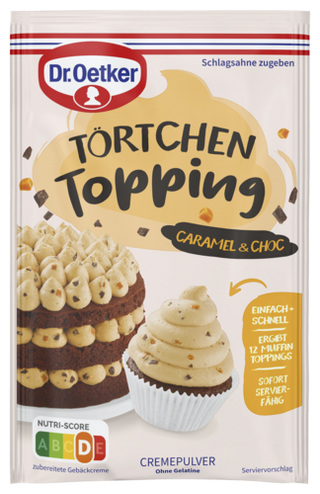 Picture - Dr. Oetker Törtchen Topping Caramel & Choc