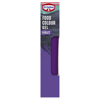 Picture - Dr. Oetker Violet Extra Strong Food Colour Gel (45 drops)