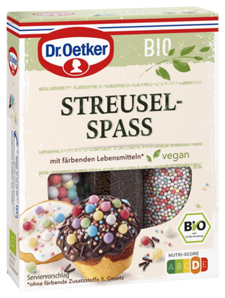 Picture - Dr. Oetker Streusel-Spaß Bio Nonpareilles