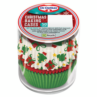 Picture - Dr. Oetker Christmas Baking Case (red cases)