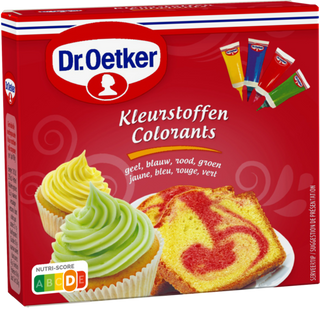Picture - Dr. Oetker Kleurstoffen ( 2 tubes rood)