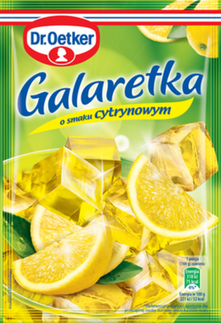 Picture - Galaretki o smaku cytrynowym Dr. Oetkera