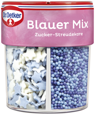 Picture - Dr. Oetker Streudekor Blauer Mix