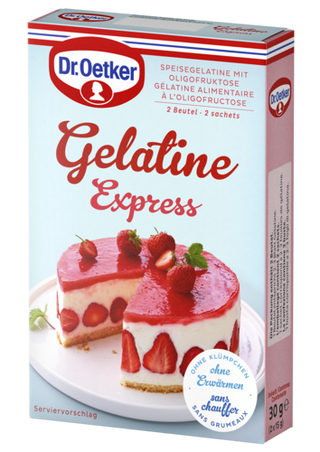 Picture - de Gélatine express de Dr. Oetker (2 sachets de 15 g chacun)