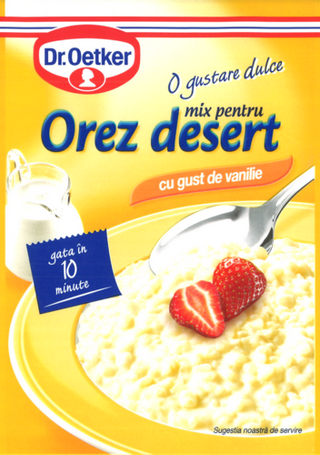 Picture - Orez desert cu gust de vanilie Dr. Oetker