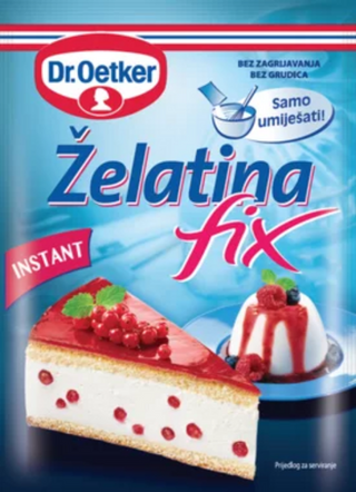 Picture - Dr. Oetker Instant Želatine Fix (po 15 g)