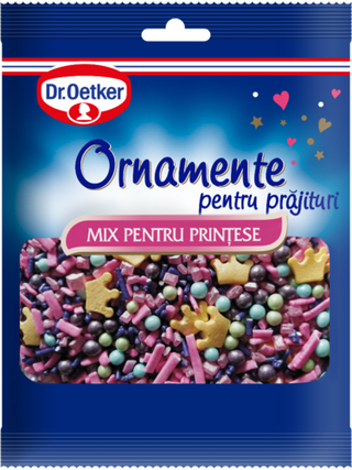 Picture - Ornamente pentru prăjituri Mix pentru Prințese Dr. Oetker