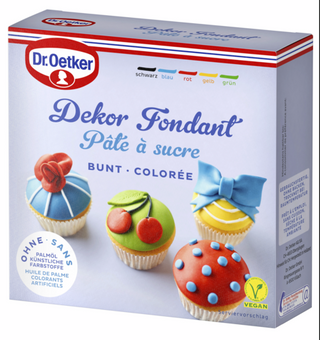 Picture - de Pâte à sucre colorée Dr. Oetker