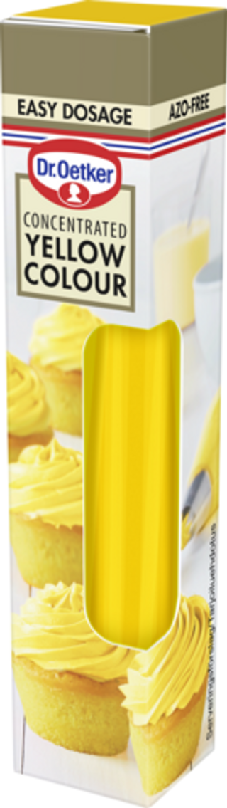 Picture - Dr. Oetker Concentrated Yellow Colour