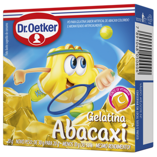 Picture - Gelatina Abacaxi Dr. Oetker 