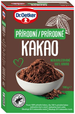 Picture - Prírodné kakao Dr. Oetker prosiaté