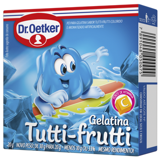 Picture - Gelatina Tutti-Frutti Dr. Oetker  ou outro sabor de sua preferência