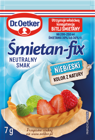 Picture - Śmietan-fixu Niebieskiego Dr. Oetkera