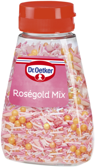 Picture - Dr. Oetker Streudekor Roségold Mix