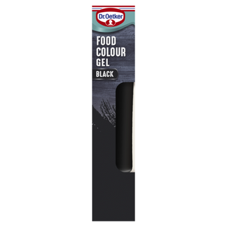 Picture - Dr. Oetker Black Extra Strong Food Colour Gel (1-2 tsps)