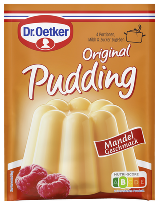 Picture - Dr. Oetker Original Puddingpulver Mandel-Geschmack