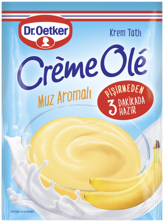 Picture - Dr. Oetker Crème Olé Muz Aromalı
