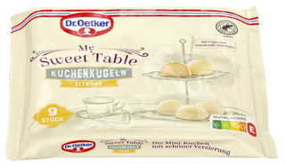 Picture - Dr. Oetker My Sweet Table Kuchenkugeln Zitrone