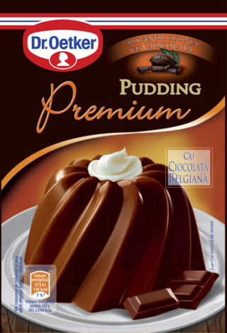 Picture - Premium Pudding Ciocolată Belgiană Dr. Oetker