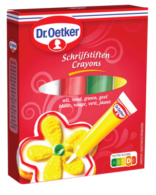 Picture - Crayons de Dr. Oetker  et autres décorations en sucre