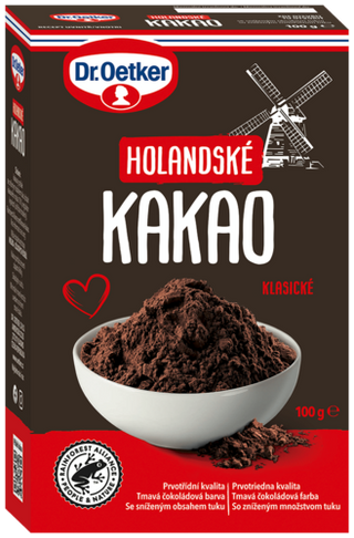 Picture - Holandské kakao Dr. Oetker na vysypanie formičiek