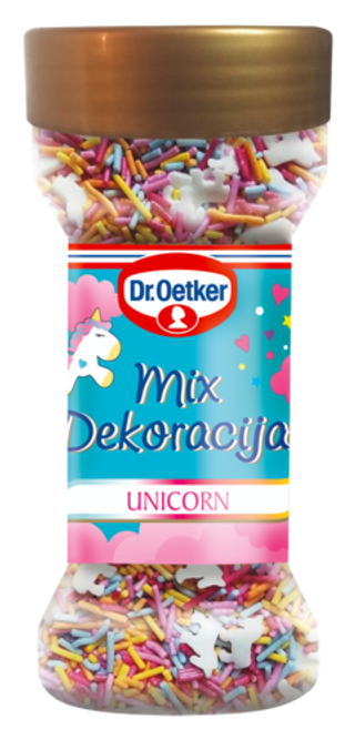 Picture - Dr. Oetker Unicorn Mix Dekoracija