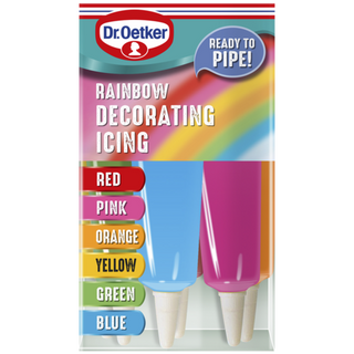Picture - Dr. Oetker Rainbow Decorating Icing (red)