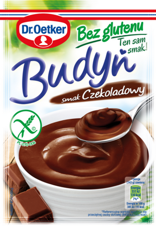 Picture - Budyniu smak czekoladowy Bez glutenu Dr. Oetkera