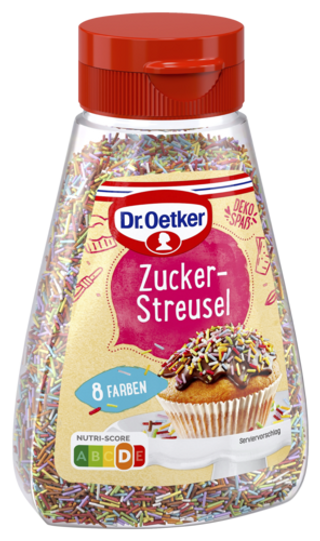 Picture - Dr. Oetker Zuckerstreusel Dekor-Konfetti, Zuckerperlen
