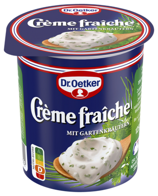 Picture - Dr. Oetker Crème fraîche Gartenkräuter