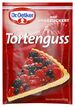 Picture - Dr. Oetker Tortenguss rot