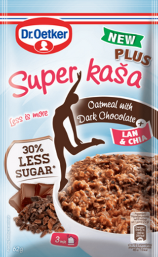 Picture - Dr. Oetker Super kaša PLUS s tamnom čokoladom