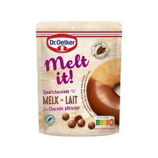 Picture - Dr. Oetker Melt it! Chocolat Pâtissier Lait
